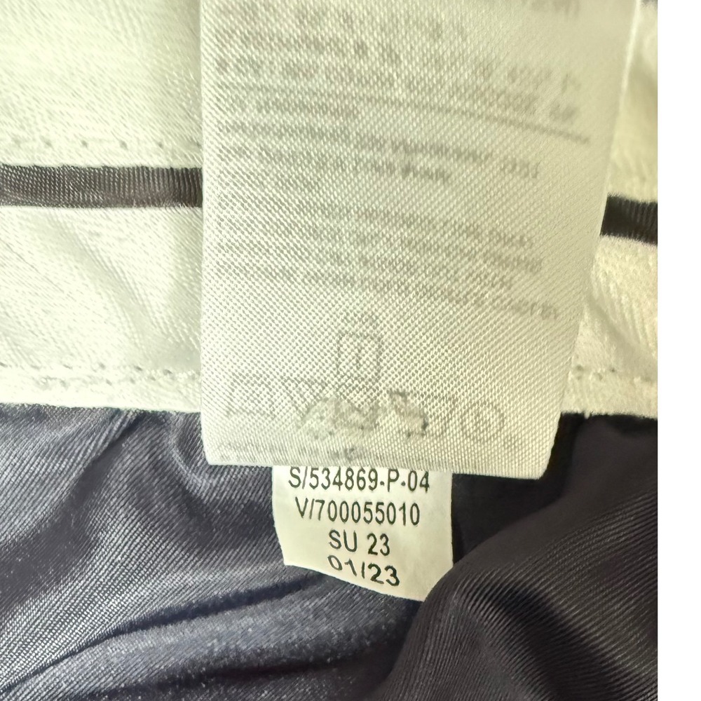 Banana Republic Sloan Petite Striped Ankle Pants Career Casual S8 - Picture 7 of 13